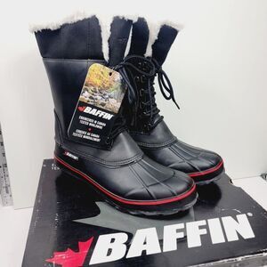 Baffin 4910-W002 Black Insulated All Season Snow Boots Black Size 9